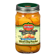 Orchard Select® Sliced Yellow Cling Peaches - No Sugar Added