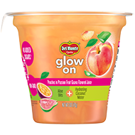 Glow On Peaches in Passion Fruit Guava Flavored Juice