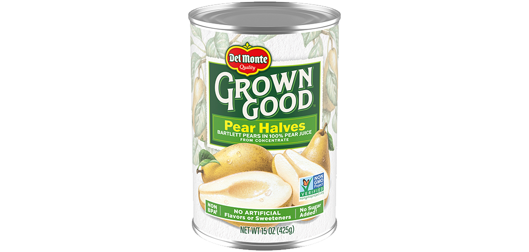 Grown Good Pear Halves