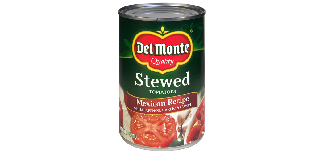 Mexican Recipe Stewed Tomatoes with Jalapeño, Garlic & Cumin