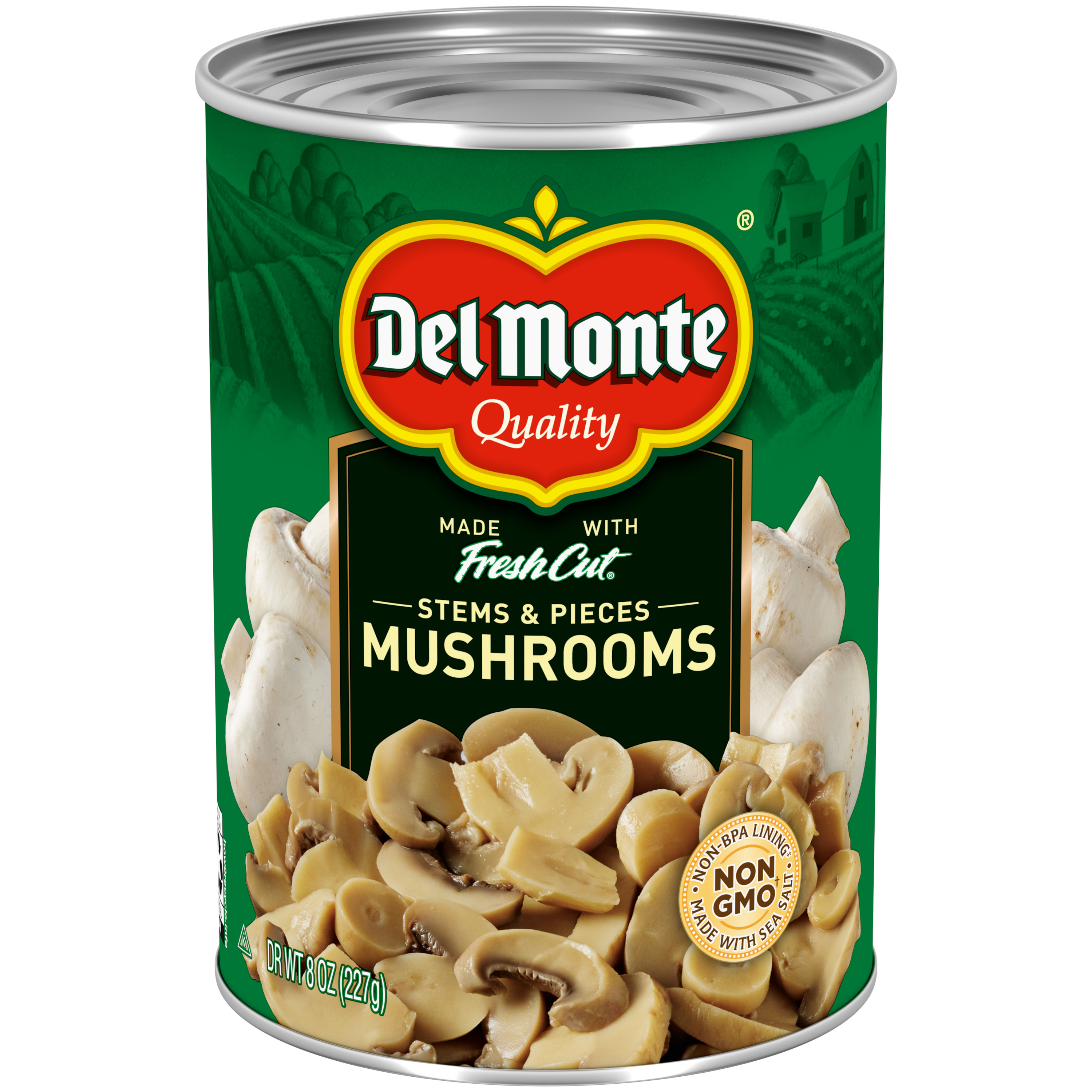 Mushrooms Stems and Pieces