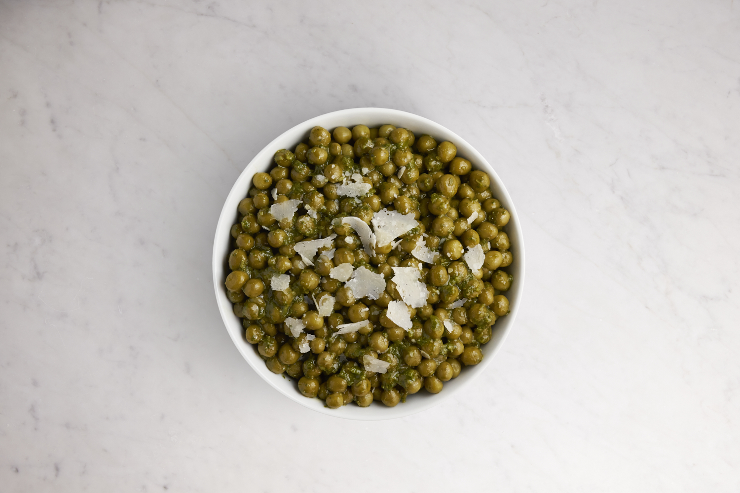Sides in 5: Pesto Parmesan Peas
