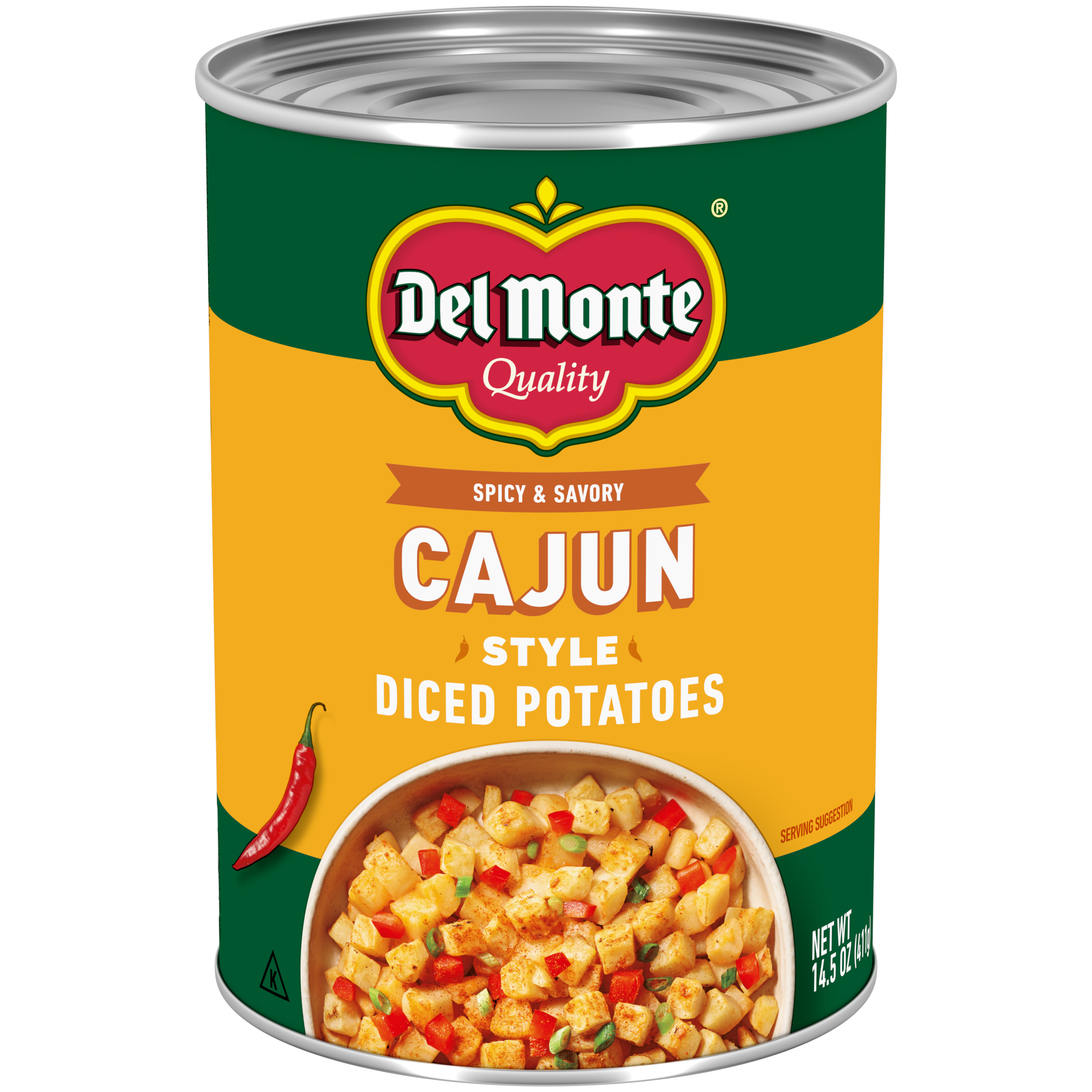 Cajun Style Diced Potatoes