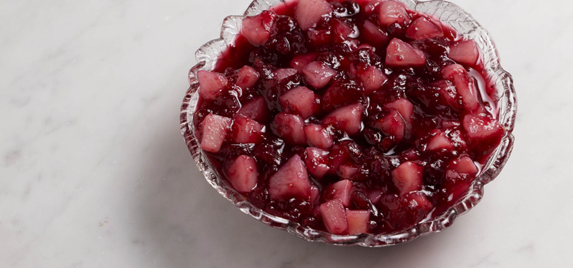 Quick Cranberry Pear Sauce