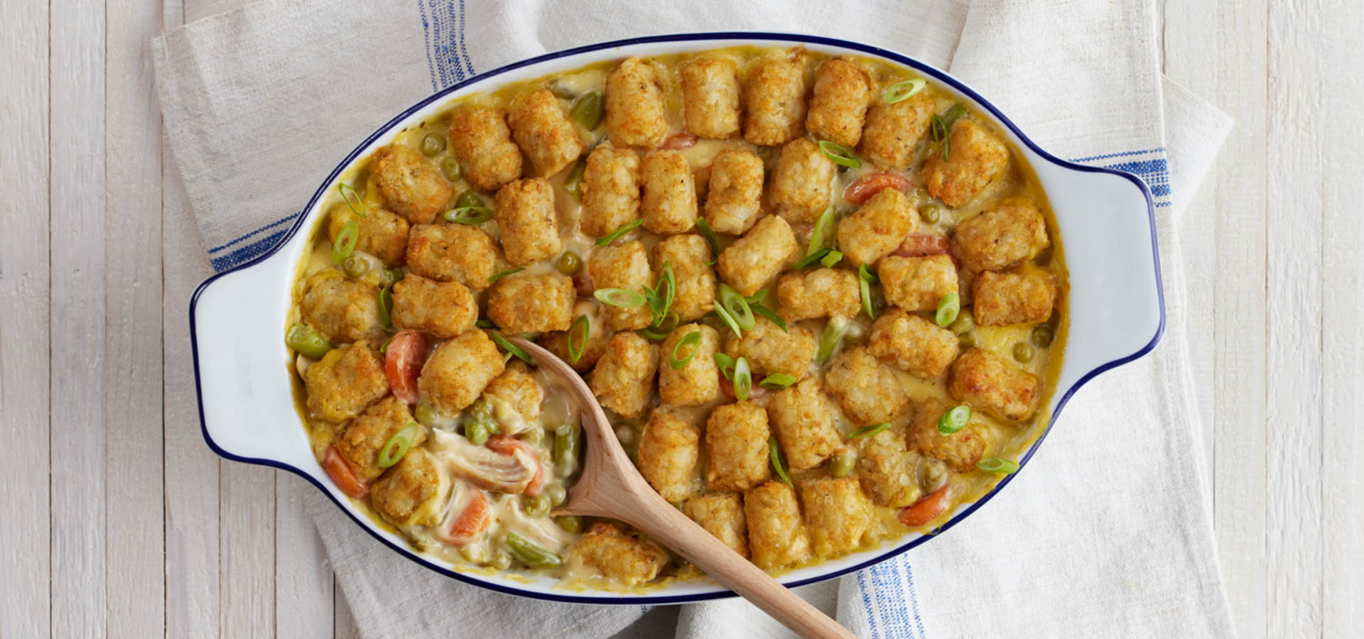 Chicken Tot Pie Recipe & Instructions | Del Monte®