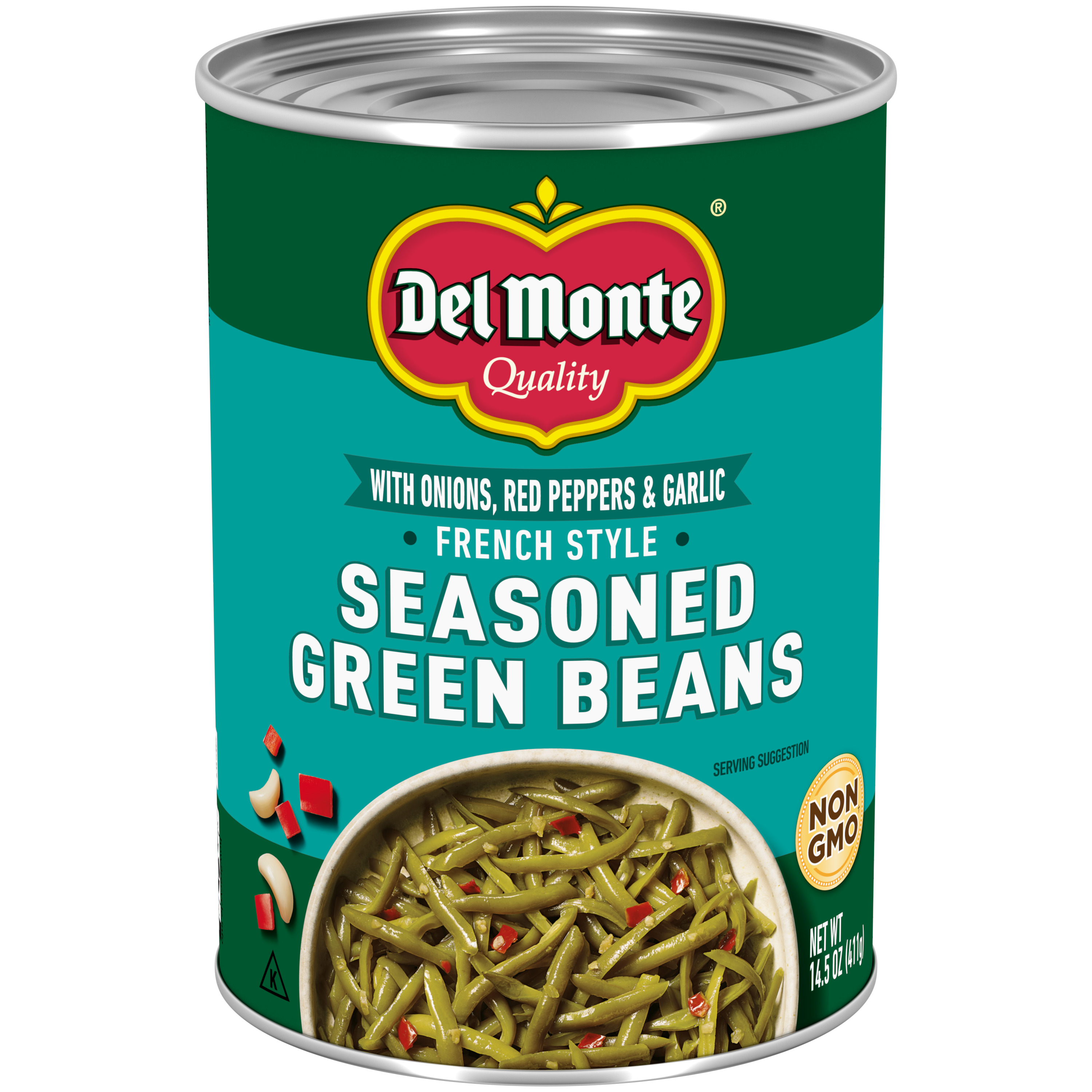 Del Monte® French Style Seasoned Green Beans, 14.5 oz. Can
