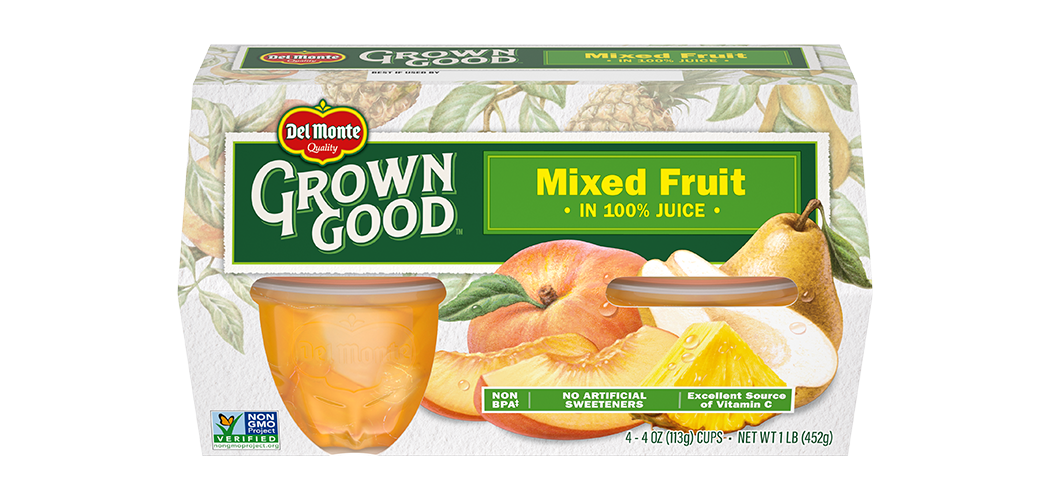 Grown Good Mixed Fruit Fruit Cup Snacks