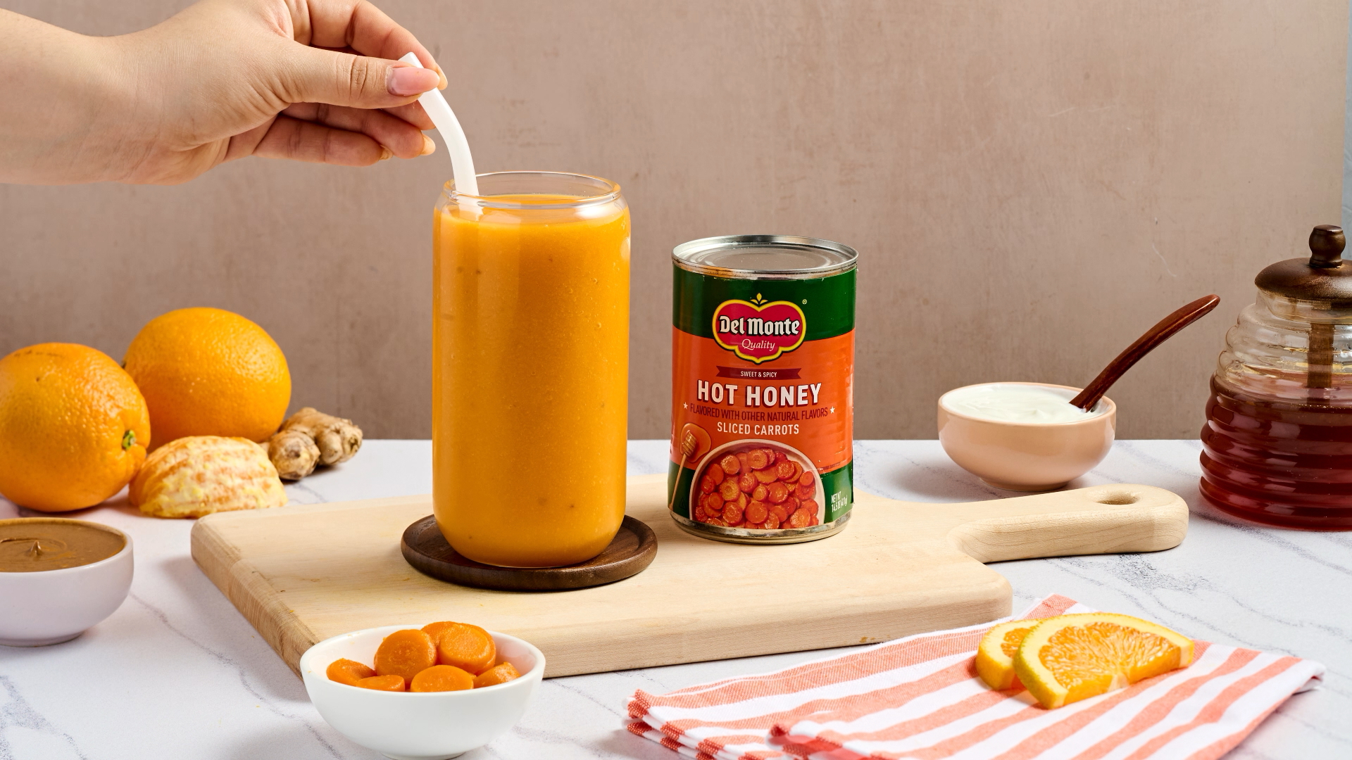 Hot Honey Carrot Smoothie