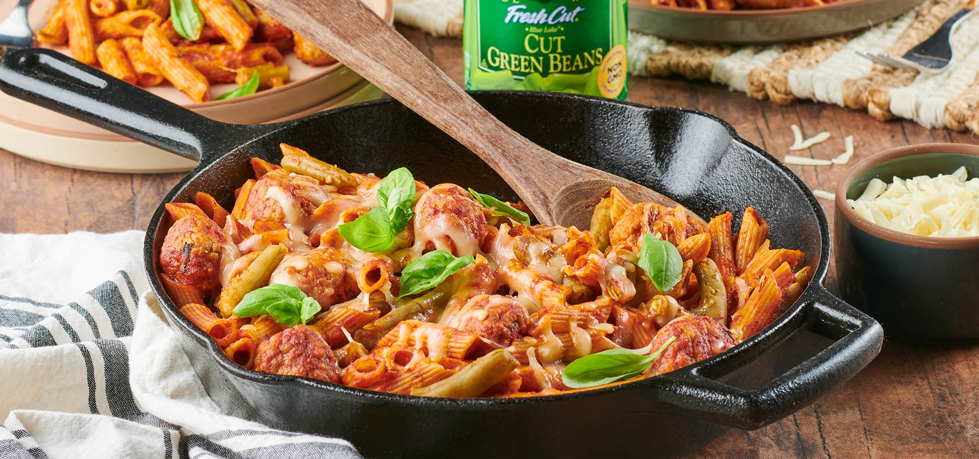Meatball Pasta Bake