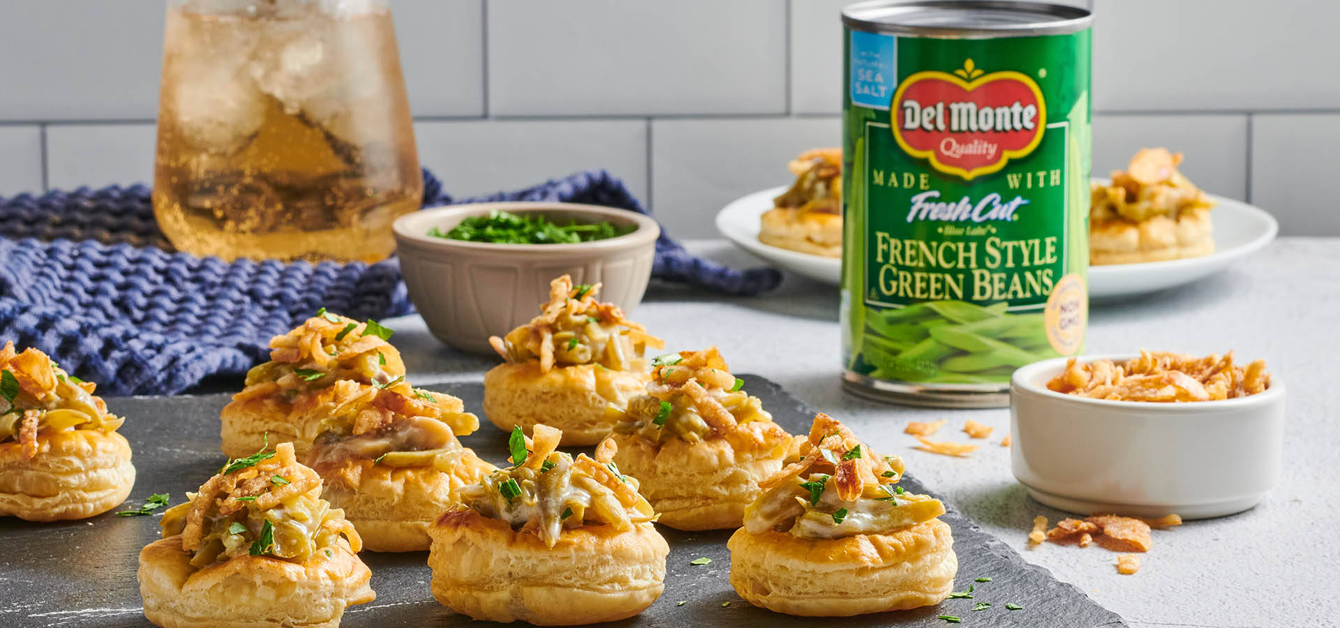 Green Bean Casserole Puff Pastry