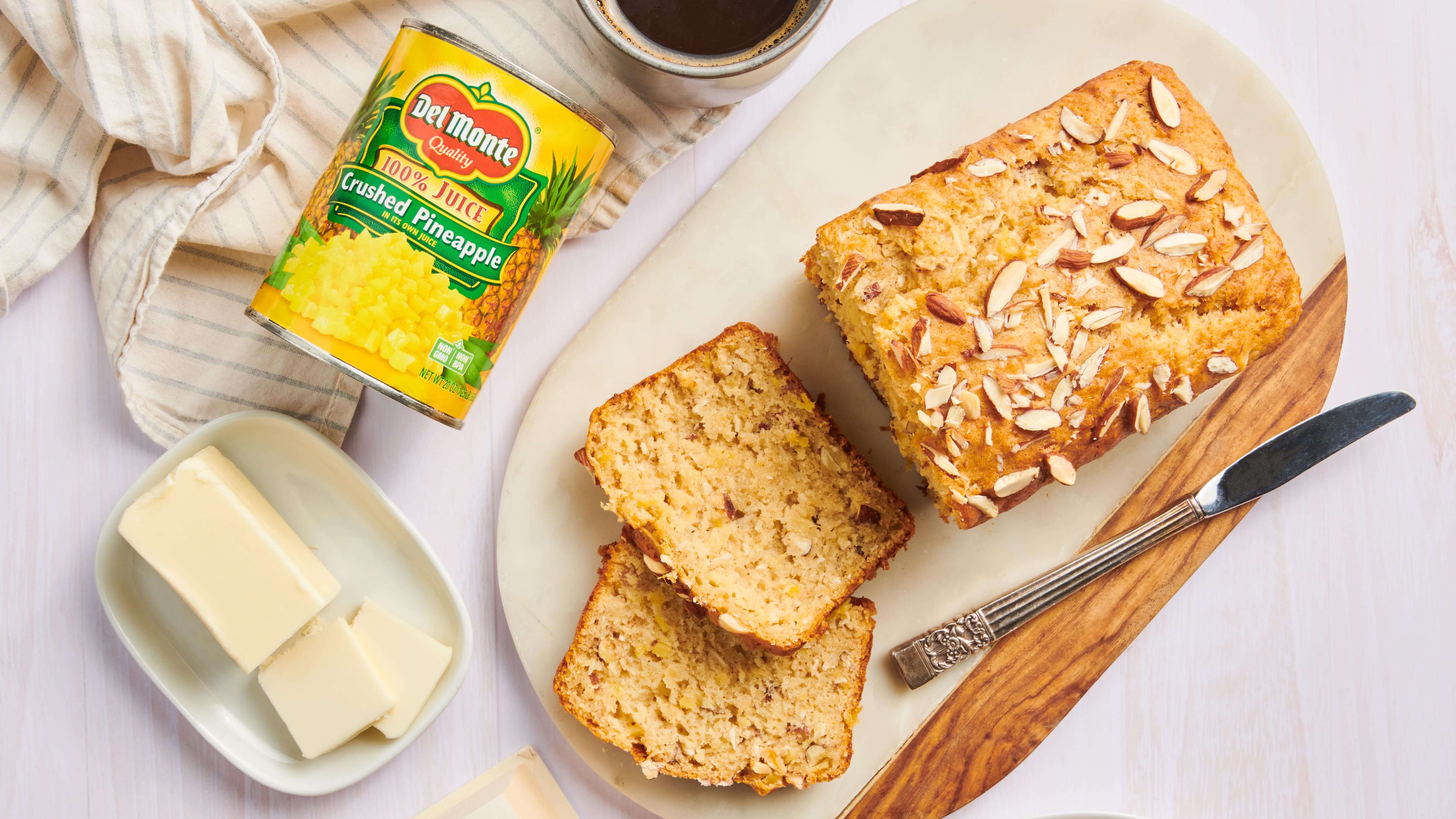 Pineapple Coconut Bread
