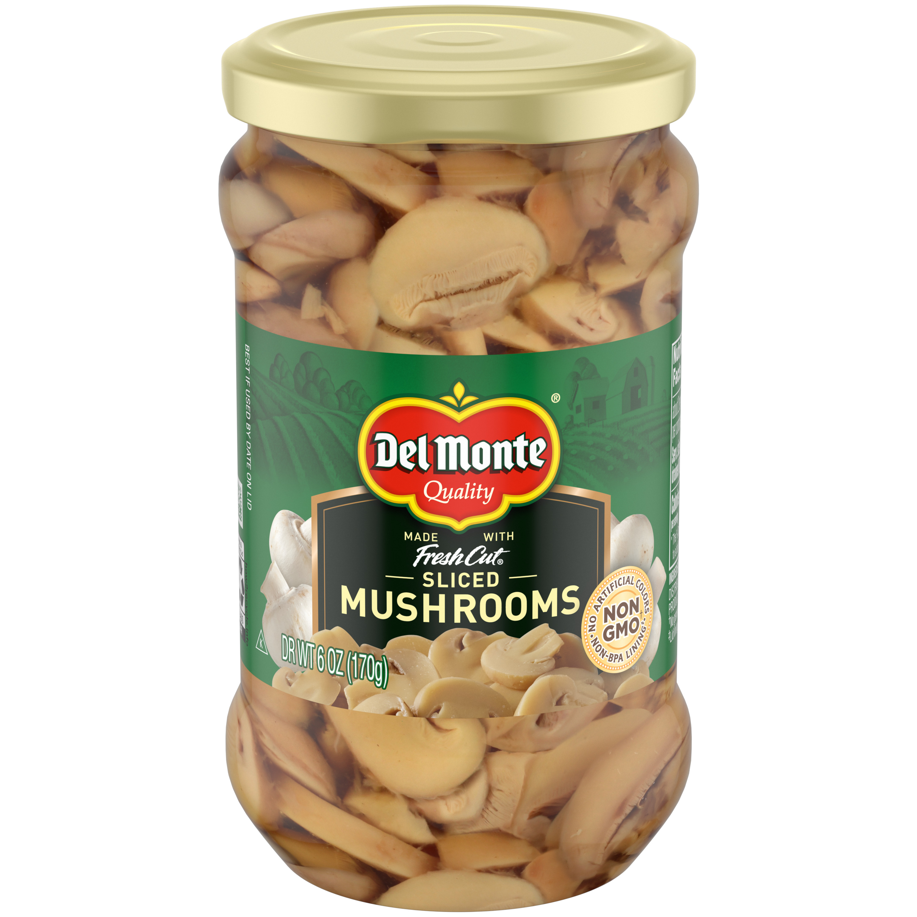Sliced Mushrooms