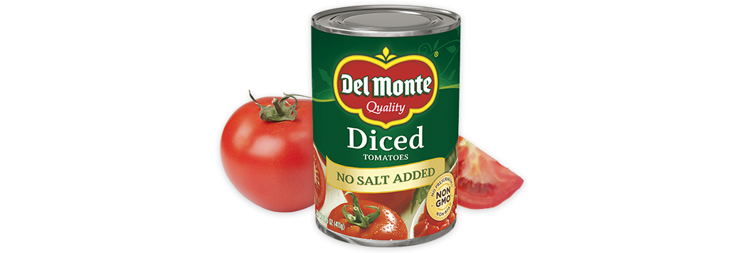 Diced Tomatoes No Salt Added Del Monte