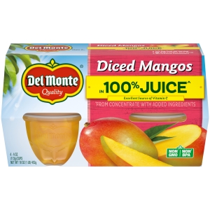 Diced Mangos in 100% Juice, Fruit Cup® Snacks