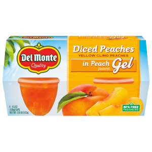 Peaches in Peach Flavored Gel, Fruit Cup® Snacks