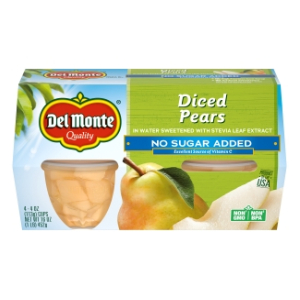 Pears Fruit Cup® Snacks - No Sugar Added