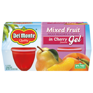 Mixed Fruit in Cherry Flavored Gel, Fruit Cup® Snacks