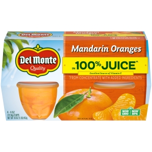 Mandarin Oranges in 100% Juice, Fruit Cup® Snacks