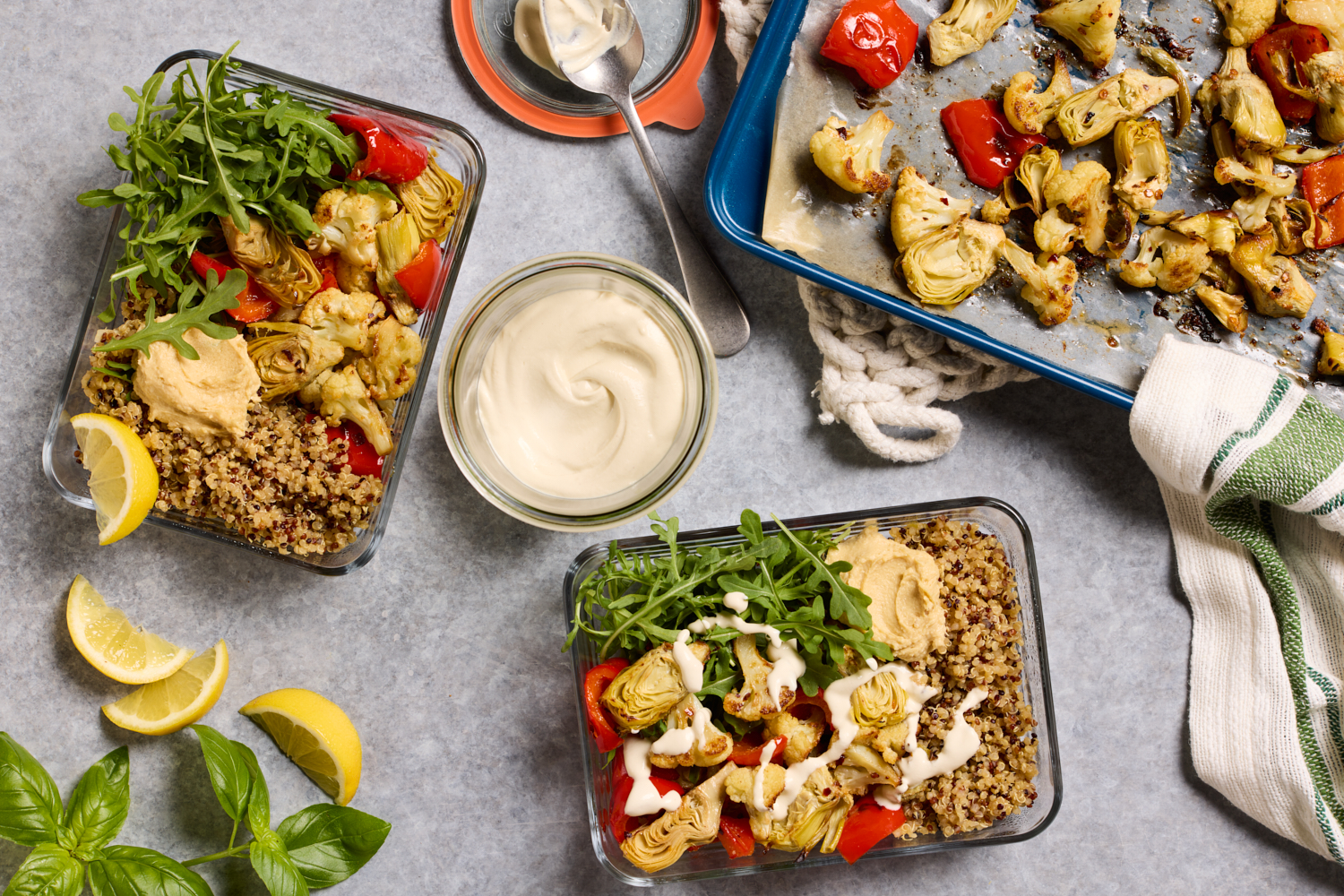 Roasted Vegetable Quinoa Bowl
