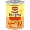 Sliced Peaches in Brown Sugar Syrup