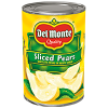 Sliced pears